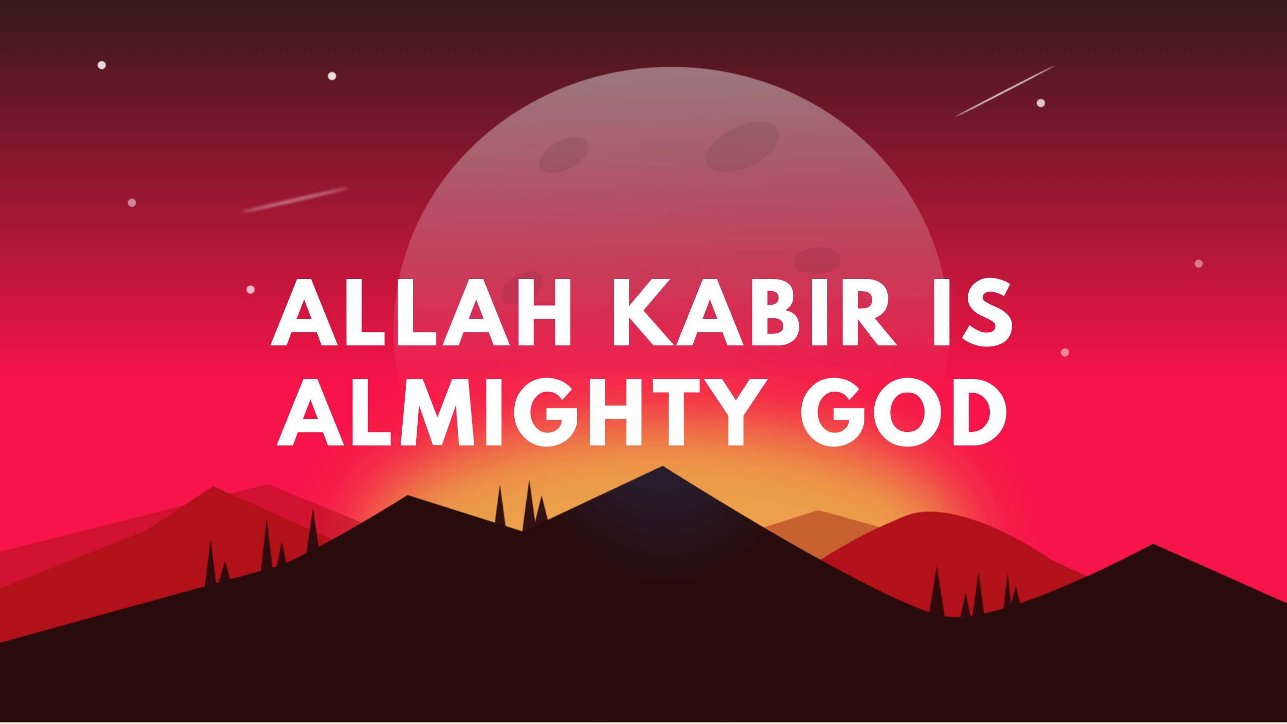 Where is the Proof that Allah Kabir is Almighty God