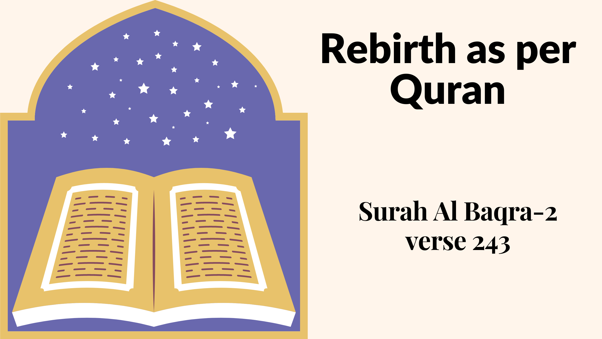 Rebirth as per Quran